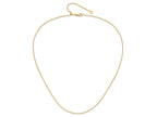 FJC Finejewelers 14 kt Yellow Gold Adjustable Flat Cable Chain 22 Inches x 1.25 mm
