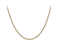 FJC Finejewelers 14 kt Yellow Gold Flat Figaro Chain Bracelet 8 Inches x 1.8 mm