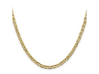 FJC Finejewelers 14 kt Yellow Gold Concave Anchor Chain 18 Inches x 3.75 mm
