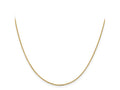 FJC Finejewelers 14 kt Yellow Gold Bright Cut Cable Chain 18 Inches x 1.05 mm