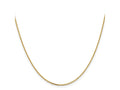 FJC Finejewelers 14 kt Yellow Gold Bright Cut Cable Chain 18 Inches x 1.4 mm