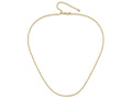 FJC Finejewelers 14 kt Yellow Gold Adjustable Round Box Chain 22 Inches x 1.35 mm