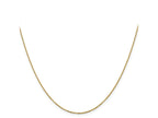 FJC Finejewelers 14 kt Yellow Gold Flat Cable Chain 22 Inches x 1.1 mm
