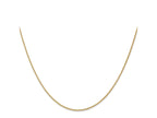 FJC Finejewelers 14 kt Yellow Gold Spiga (Wheat) Chain 22 Inches x 1 mm
