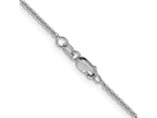 FJC Finejewelers 14 kt White Gold Flat Cable Chain 24 Inches x 1.7 mm