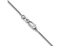 FJC Finejewelers 14 kt White Gold Spiga (Wheat) Chain 22 Inches x 1 mm