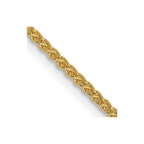FJC Finejewelers 14 kt Yellow Gold Spiga (Wheat) Chain 22 Inches x 1.2 mm