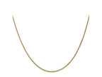 FJC Finejewelers 14 kt Yellow Gold Spiga (Wheat) Chain 22 Inches x 1.2 mm