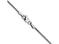 FJC Finejewelers 14 kt White Gold Spiga (Wheat) Chain 22 Inches x 1.2 mm