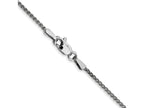 FJC Finejewelers 14 kt White Gold Spiga (Wheat) Chain 22 Inches x 1.2 mm
