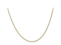 FJC Finejewelers 14 kt Yellow Gold Spiga (Wheat) Chain 24 Inches x 0.8 mm