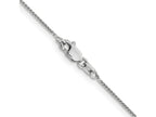 FJC Finejewelers 14 kt White Gold Spiga (Wheat) Chain 24 Inches x 0.8 mm