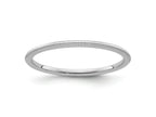 FJC Finejewelers 10 kt White Gold 1.2mm Bead Stackable Band Ring
