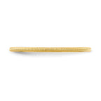 FJC Finejewelers 10 kt Yellow Gold 1.2mm Milgrain Stackable Band Ring