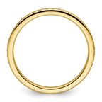 FJC Finejewelers 10 kt Yellow Gold 1.2mm Twisted Wire Pattern Stackable Band Ring