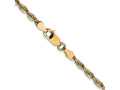 FJC Finejewelers 10 kt Yellow Gold Ultra Bright Cut Lightweight Rope Chain 20 Inches x 2.75 mm