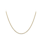 FJC Finejewelers 10 kt Yellow Gold Flat Cable Chain 18 Inches x 1.1 mm