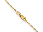 FJC Finejewelers 10 kt Yellow Gold Flat Cable Chain 20 Inches x 1.1 mm