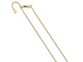 FJC Finejewelers 10 kt Yellow Gold Spiga Adjustable .8mm Wheat Chain 30 Inches x 5.25 mm