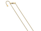 FJC Finejewelers 10 kt Yellow Gold Spiga Adjustable .8mm Wheat Chain 30 Inches x 5.25 mm