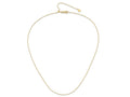 FJC Finejewelers 10 kt Yellow Gold Adjustable 1mm Bright Cut Cable Chain 22 Inches x 5.25 mm