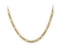 FJC Finejewelers 14 kt Yellow Gold Flat Figaro Chain 22 Inches x 4 mm