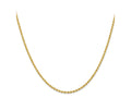 FJC Finejewelers 14 kt Yellow Gold Solid Regular Rope Chain 22 Inches x 2 mm