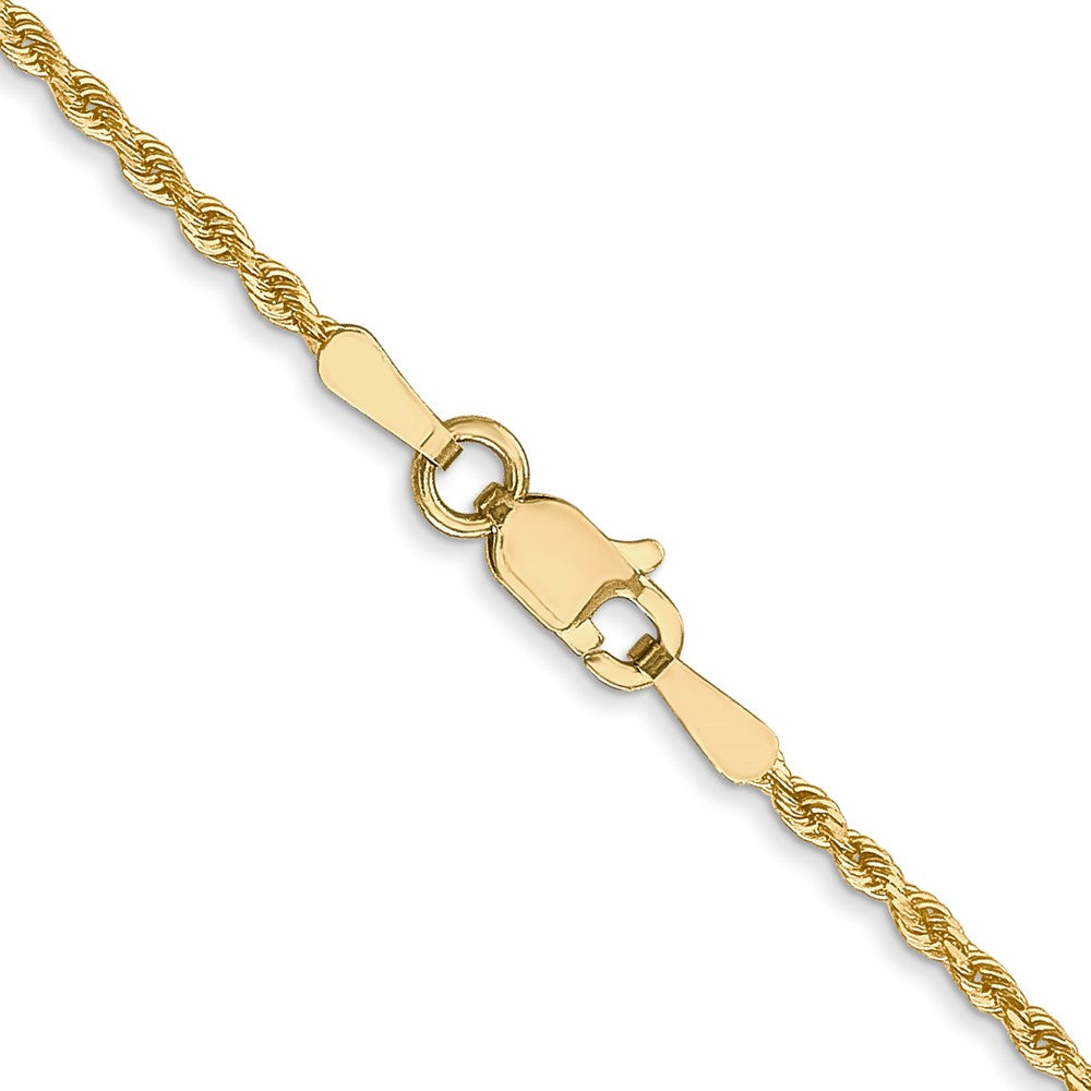 FJC Finejewelers 14 kt Yellow Gold Bright Cut Quadruple Rope Chain 26 Inches x 1.3 mm