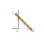 FJC Finejewelers 14 kt Yellow Gold Bright Cut Quadruple Rope Chain 26 Inches x 1.3 mm