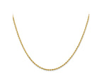 FJC Finejewelers 14 kt Yellow Gold Bright Cut Quadruple Rope Chain 26 Inches x 1.3 mm