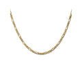 FJC Finejewelers 14 kt Yellow Gold Flat Figaro Chain 22 Inches x 2.75 mm