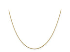 FJC Finejewelers 14 kt Yellow Gold Bright Cut Twisted Box Chain 20 Inches x 0.9 mm