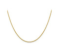 FJC Finejewelers 14 kt Yellow Gold Cable Bright Cut Oval Link Chain 18 Inches x 1.25 mm