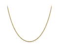 FJC Finejewelers 14 kt Yellow Gold Bright Cut Rolo Chain 20 Inches x 1.25 mm