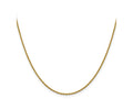 FJC Finejewelers 14 kt Yellow Gold Bright Cut Rolo Chain 20 Inches x 1.5 mm