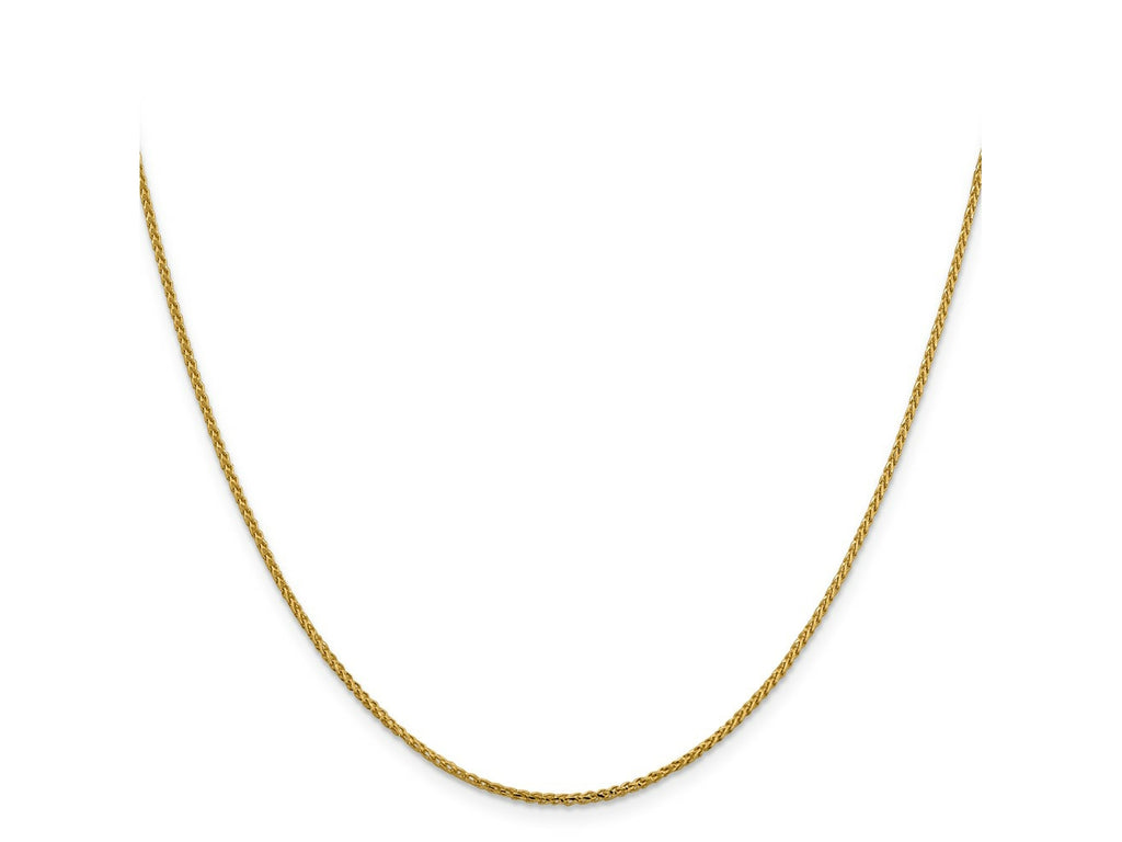 FJC Finejewelers 14 kt Yellow Gold Bright Cut Open Franco Chain 20 Inches x 1.4 mm