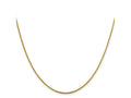 FJC Finejewelers 14 kt Yellow Gold Bright Cut Open Franco Chain 24 Inches x 1.4 mm