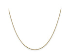 FJC Finejewelers 14 kt Yellow Gold Bright Cut Spiga Chain 18 Inches x 0.65 mm