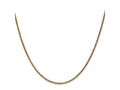 FJC Finejewelers 14 kt Yellow Gold Bright Cut Spiga Chain 20 Inches x 1.4 mm