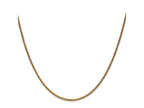 FJC Finejewelers 14 kt Yellow Gold Bright Cut Spiga Chain 20 Inches x 1.4 mm