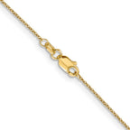 FJC Finejewelers 14 kt Yellow Gold Round Cable Chain 16 Inches x 0.9 mm
