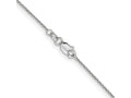 FJC Finejewelers 14 kt White Gold Round Cable Chain 16 Inches x 0.9 mm