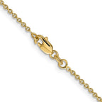 FJC Finejewelers 14 kt Yellow Gold Round Cable Chain 20 Inches x 1.8 mm