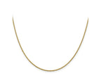 FJC Finejewelers 14 kt Yellow Gold Round Cable Chain 20 Inches x 1.8 mm