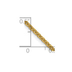 FJC Finejewelers 14 kt Yellow Gold Round Cable Chain 18 Inches x 1.95 mm