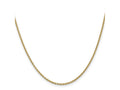 FJC Finejewelers 14 kt Yellow Gold Round Cable Chain 18 Inches x 1.95 mm