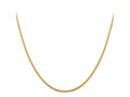 FJC Finejewelers 14 kt Yellow Gold Flat Cable Chain 24 Inches x 1.95 mm