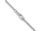 FJC Finejewelers 14 kt White Gold Flat Cable Chain 24 Inches x 1.95 mm