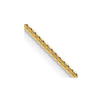 FJC Finejewelers 14 kt Yellow Gold Concave Box Chain 20 Inches x 1 mm