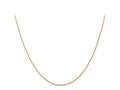 FJC Finejewelers 14 kt Yellow Gold .7 mm Carded Cable Rope Chain 14 Inches x 0.7 mm